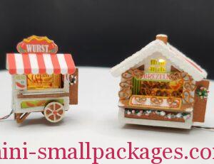 Read more about the article Gingerbread Pretzel Stall and Wurst Cart